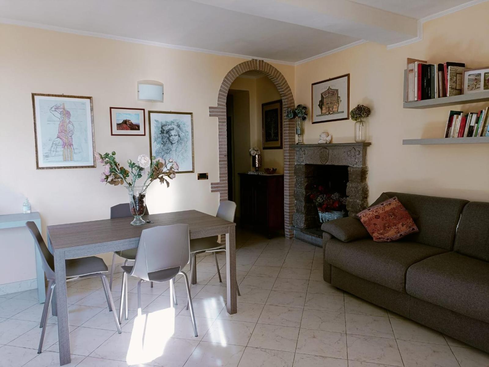 La Casa Del Sole Apartment Caprarola Luaran gambar